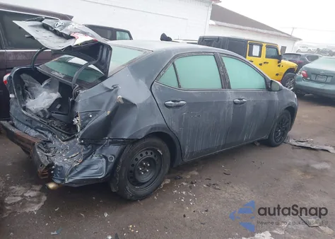 2016 Toyota Corolla Le z USA, uszkodzony, nr VIN 2T1BURHEXGC703901